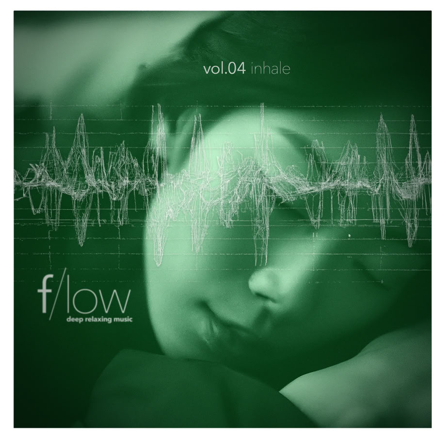 Beautiful Sleeping Asian Woman with brainwave encephalogram graphic image, b/w photography  f/low: Ambient Music inspired by the latest findings in neuroscience, auditory physiology and psychoacoustics. Binaural Beats, ASMR and Brown Noise form the basis of a musical melange dedicated to deep relaxation and sleep enhancement.